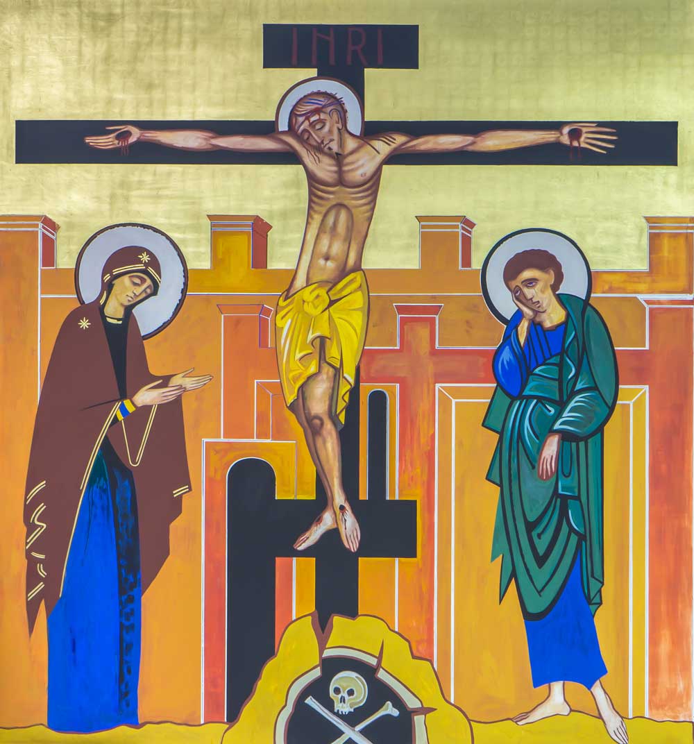 Crucifixão de Cristo - Coroa Mistérica - Paróquia Nossa Senhor da Esperança - Asa Norte, Brasília/DF